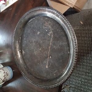 #742 Silver Tray